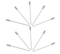 Amosfun 10pezzi Spilla Bavero in Rame Spilla Per Costume Decorazione Accessorio Bigiotteria Te