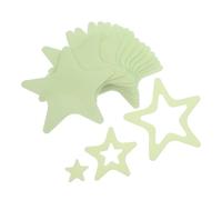 Amosfun 12 Pezzi Adesivi Antiscivolo per Doccia e da Bagno Forma Stella Luminescenti per Pavimenti e Scale del Bagno Facili da Installare e Resistenti Allumidità