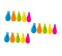 Amosfun 15 Pz Tappetino Per Cucchiai Da Tè Tazza Porta Bustine Di Tè Colino Da Tè Porta Bustine Di Caffè Appendiabiti Da Tè Per Ufficio Poggia Bustine Di Tè Porta Spatola Gel Di Silice