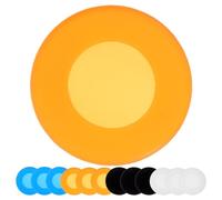 Amosfun 16 pezzi Copertine Protettive per Fonendoscopio in Silicone Morbido da Monouso Compatibili con Diversi Modelli Coperture Testa Stetoscopio Pratiche