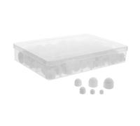 Amosfun 160 Pezzi Cappucci in Gomma Bianchi per Esagonali Protezione Filetti e Bulloni Tappi in Gomma per Proteggere Bulloni e Coperture Protettive Resistenti per Fissaggi