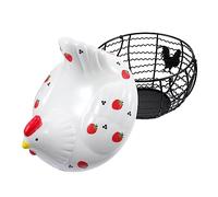 Amosfun 1pezzi Cestino Portafrutta Cestino Portauova Portaoggetti Decorativo Contenitore Portaoggetti Per Casa Ristorante Buffet