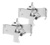 Amosfun 2 Pezzi Clip di Separazione per Tela in Metallo Argento Impugnatura Confortevole per Pittura ad Olio, per Uso in Aula e Campo