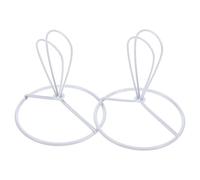 Amosfun 2 Pezzi Clip per Paralume Rotondo Supporto Lampada per Lampadine Accessori DIY per Lampad Tavolo Terra Adattatore Clip Sicuro e Riutilizzabile Compatibile con Vari Tipi di