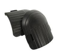 Amosfun 2 Pezzi Ginocchiere da Lavoro Nere in Eva Supporto Ergonomico e Protezione Resistente per Ginocchia, per Edilizia e Coperture, Leggere e Confortevoli