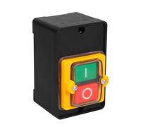 Amosfun 2 Pezzi Interruttori Pulsante Impermeabili Autobloccanti Start Stop per Controllo Pulsante Meccanico Robusto per Stazioni Controllo Industriale