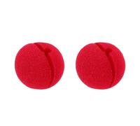 Amosfun 2 Pezzi Naso Clown Rosso in Schiuma, Accessorio Per Costumi Di Halloween, Carnevale, Feste in Maschera, Cosplay, Unica Taglia