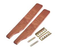 Amosfun 2 Pezzi Piastra di Collegamento Resistente per Controllo Posizione in Ferro with Bracciolo in Legno e Facile da Installare per Poltrona Reclinabile