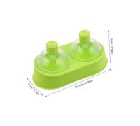 Amosfun 2 Pezzi Round Ice Ball Maker Mold in Silicone Easy Release Whiskey Ice Cube Tray For Cocktail Presentation And Freezer Storage