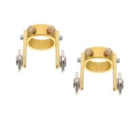 Amosfun 2 Pezzi Rullo Guida per Taglio Plasma P80, Ruota Estesa in Ceramica | Allineamento Centrale Elettrodo e Ugello, Taglio Dritto, Meno Scorie, per Telai Metallici