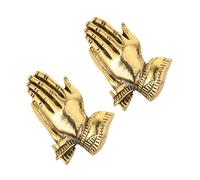 Amosfun 2 Pezzi Spilla da Preghiera Elegante in Lega Oro Leggera e Multifunzionale per Donne e Uomini, per Regali e Eventi Speciali
