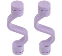 Amosfun 2 Pezzi Supporto Magnetico per Porta Lavatrice, Ventilazione, | Apertura e Chiusura Rapide, Resistente ai Danni, per Casa e Hotel, Colore Lavanda, Accessorio Lavatrice
