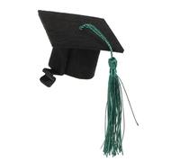 Amosfun 2 Pz forcina per cappello di laurea fermaglio per con berretto da dottorato mini berretto da scapolo Cappello laurea clip Fermaglio cappello laurea accessori per donna