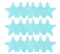 Amosfun 2 Set di Adesivi Resistenti con Supporto per Vasca da Bagno Adesivi per Vasca da Bagno Accessori per Il Bagno Non Adesivi Facile Applicazione 20 Pezzi * 2