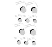 Amosfun 2 Set Foglio Di Elettrodi Tampone Terapeutico Comodi Cuscinetti in Silicone Elettrodi Massaggianti Cuscinetti in Silicone Professionali Idrogel Di Silicone Non Tessuto 10 Pezzi * 2