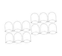 Amosfun 2 Set Ganci Decorativi Per Barattoli Vetro Da Manici Per Mason Jar Facile Installazione Per Decorazioni Matrimoni E Feste Manici Per Barattoli 6 Pezzi*2