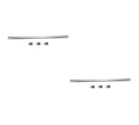 Amosfun 2 Set Griglia Di Supporto Per Frigorifero Più Congelatore Mensola Clip Di Supporto Del Ripiano Clip Per Frigorifero Supporti Per Ripiani Più Freddi Acciaio Inossidabile