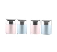 Amosfun 2 Set Pattumiera Mini Inossidabile Design Per Scrivania E Auto Organizzatore Versatile Per Rifiuti E Piccoli Oggetti Colori Blu Sfumato E Oro Rosa Per Uffici E Domestici 2 Pezzi*2