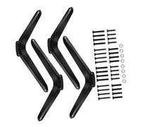 Amosfun 2 set Supporto Tv da con Viti Base Stabile e Facile da Montare per Monitor e Schermi Piatto Compatibile per Soggiorno e Camera da