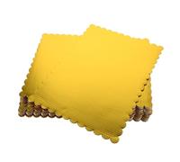 Amosfun 20 Pezzi Supporti per Torte Ondulato Base Resistente Al Grasso per Presentazioni Eleganti e Trasporto Torte