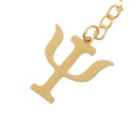 Amosfun 3 Pezzi Portachiavi Psicologia Acciaio Inossidabile Pendenti Psicologico Creativi Portachiavi Metallo Resistenti per Chiavi Auto Borse e Scuola