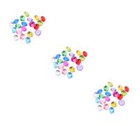 Amosfun 3 Set Gemme Decorative Acrilico Imitazione per Giocattoli Educativi Colorati per attività Creative E Decorazioni 20 Pezzi * 3