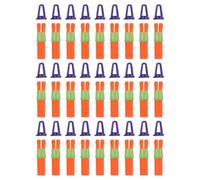 Amosfun 30 Pezzi Allungatore per Matite Artistiche e Pastelli in Plastica con Temperamatite Integrato, Estensore Multifunzionale per Scrittura e Disegno Comodo e Pratico