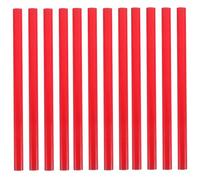 Amosfun 30 Pezzi Matita Hb in Legno Rosso, Corpo Ovale Spesso per Scuola | Deciso, Anima Robusta, Riduce L’affaticamento della Mano, per Disegno Tecnico e Fogli