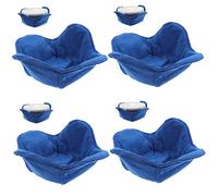 Amosfun 4 Pezzi Copertura Per Ciotola Riscaldante Per Microonde Ciotola Fredda Accogliente Scaldavivande Per Microonde Ciotola Decorativa Accogliente Supporti Per Ciotole Adatti