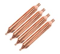 Amosfun 4 Pezzi Filtro Essiccatore Rame per Frigorifero Tubo Singolo Efficiente per Assorbimento Umidità e Conservazione Alimenti Freschi Compatibile con Sistemi Refrigerazione