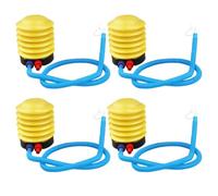 Amosfun 4 Pezzi Foot Pump for Yoga Pompa per Gonfiabili in Plastica Mini Portatile per Air Bed e Prodotti Gonfiabili