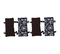 Amosfun 4 Pz isolamento del panno del bollitore coperture della maniglia del bollitore coperture per manici di padella Manicotti per manici di pentole anti-scottatura protettore del vaso