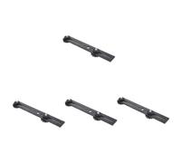 Amosfun 4 Pz supporto per luce fotografica stand microfono scrivania staffa telecamera microfono asta sbarra microfoni amp barra di montaggio del microfono staffa del microfono eva Black