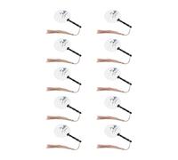 Amosfun 4 Set Accessori per Bambole Casa Ventilatore Manuale Giocattoli per Giocattoli Interessante Mini Ventilatore Cinese Minuscolo Ventilatore Circolare 10 Pezzi * 4