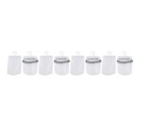 Amosfun 4 Set Borsa A Rete Portaoggetti Casa Di Grandi Dimensioni Fascio Grucce Di Vuoto Sospeso Borse Buste Borsa Morbida Bidone Parete Appendiabiti Maglia Poliestere 2 Pezzi * 4