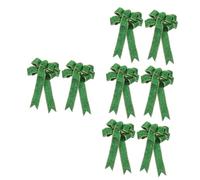 Amosfun 4 Set Nastro di Raso Verde Archi Arco St Patricks Day Accessories San Patrick Day Accessori St. Decorazioni sullo Sfondo del di Patrick Fiocco da Festa Irlandese 2 Pezzi*4