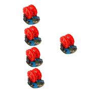 Amosfun 5 Pezzi Decorazioni per Acquari Decorativo Accessori per Acquari Girandole Soprammobili Adornare Riparo per Pesci da Acquario Ruota Idraulica di Simulazione per Acquario Resina