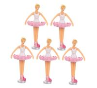Amosfun 5 Pezzi Figurine Danza per Scatola Musicale Decorazioni Eleganti per Danzerine Accessori per Scatole Musicali con Disegno Adorabile e Lavorazione