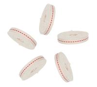 Amosfun 5 Rotoli Stoppino per Lampada a Olio Beige, Ricambio Efficiente per Lampade a Paraffina, per Uso Quotidiano Indoor e Campeggio Outdoor