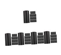 Amosfun 5 Set Capsule per Sigillatura di Bottiglie di Vino Rosso Tappi per Bottiglie di Pellicola Termoretraibile per Bottiglie Pellicola Termoretraibile per 20 Pezzi*5