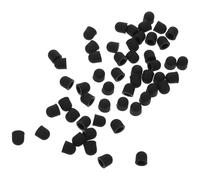 Amosfun 50 Pezzi Punte per Penna Stilo in Silicone Capacitive Rotonde Sostitutive per Touchscreen Tablet Smartphone Laptop, Compatibili e Leggere per Uso Portatile
