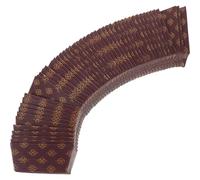 Amosfun 50 Pezzi Teglia Per Pane Ondulata Coperchio Teglia Usa e Getta Per Plumcake Per Torte in Foglio Per Forno Versatile Per Cucina