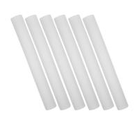 Amosfun 6 Cilindri di Schiuma Artigianale Floreale 40 Cm Bianco per Composizioni Fai da Te, Bastoncini in Schiuma ad Alta Densità per Bouquet e Decorazioni Floreali, Set 6 Pezzi