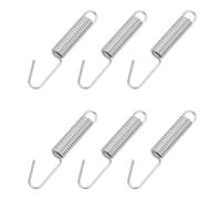 Amosfun 6 Molle di Tensione Ricambio per Ventilatore da Bagno e Cucina, Molla di Tensione per Ventola di Scarico a Parete, Kit Sostituzione Clip Molla Ventilatore Soffitto per Aria Pulita