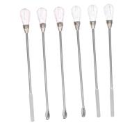 Amosfun 6 pezzi Kit Strumenti Miscelatori per Sigilli in Cera con e Bastoncini in Metallo Set Pratico per Sigillatura Buste Inviti e Decorazioni Te Riutilizzabile