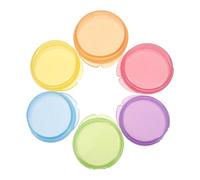 Amosfun 6pezzi Portapillole Piccolo Tascabile Organizer Settimanale per Pillole da Viaggio Contenitore Portatile per Medicinali e Integratori Coperchio Mini Scatola Organizer per Vitamine