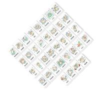 Amosfun 72 Pezzi Carte Didattiche di Linguaggio dei Segni per Carta | Apprendimento Integrato, Esercizi di Motricità Fine, per Scuola e Supporto Educativo, Adatte a Piccoli e Docenti
