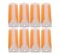 Amosfun 8 Pezzi Marcatori Riflettenti Stradali in Plastica Resistente per Vialetti e Autostrade Segnali Alta Visibilità Notturna per Ingressi Garage e Guardrail Facili da Installare