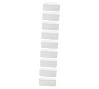 Amosfun 9 Pz Pulisci La Scatola Dispenser Di Salviette Per Neonati Distributore Di Salviette Per Pannolini Porta Salviette Per Il Bagno Domestico Bianca Bambino Pp Piccole Salviette