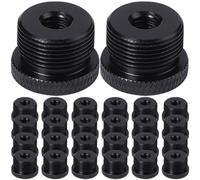 Amosfun Adattatore Ricambio in a Microfono per Supporto 5/8 3/8 Plastica 30 Filettato per Aste
